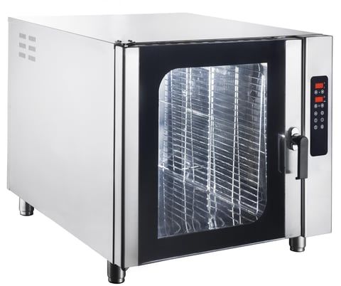 Karacasan Elektrikli Konveksiyonlu Fırın 10xGN 2/1 Kapasiteli Dijital 91x101x85 cm KRCS.KPFE.91101