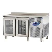 CSAİNOX 2 Kapılı Camlı Tezgah Tipi Buzdolabı | CS-TEZ 2-600-C