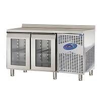 CSAİNOX 2 Kapılı Camlı Tezgah Tipi Buzdolabı | CS-TEZ 2-600-C