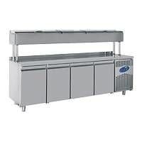 CSA 4 Kapılı Pizza Hazırlık Buzdolabı | CS-TEZ 4-700-YM