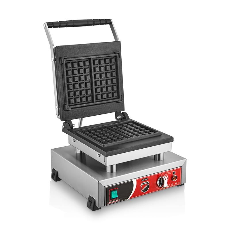 Işıkgaz 2147 Kare Model Waffle Makinesi | Elektrikli Profesyonel Waffle Makinesi